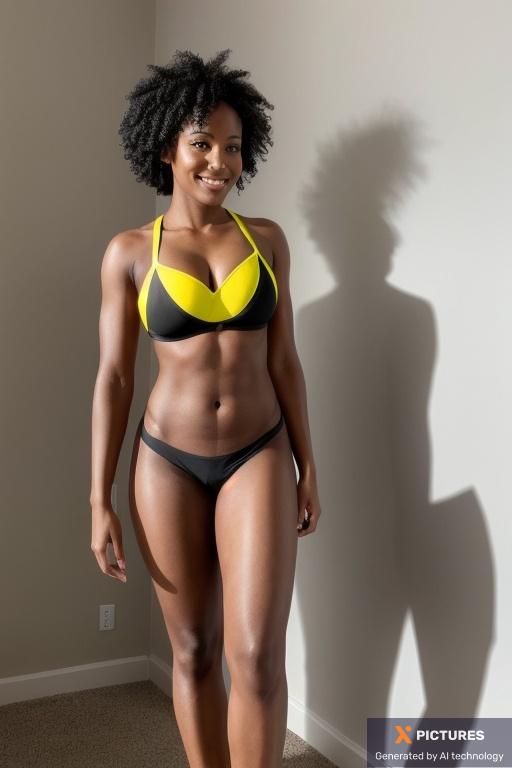Woman, One, Black, 20s - 30s