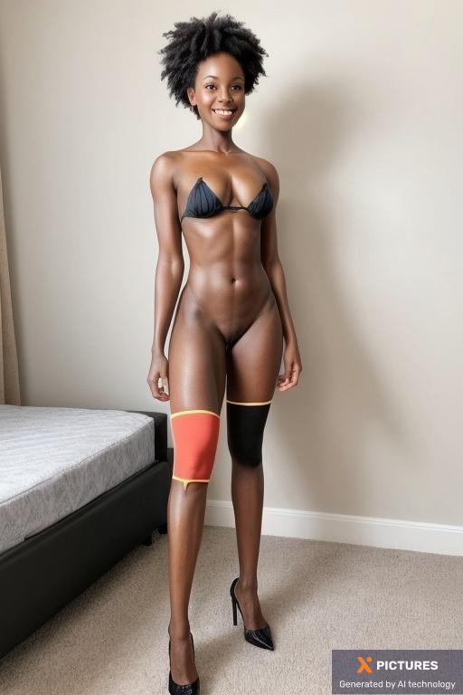 Woman, One, African, 20s - 30s