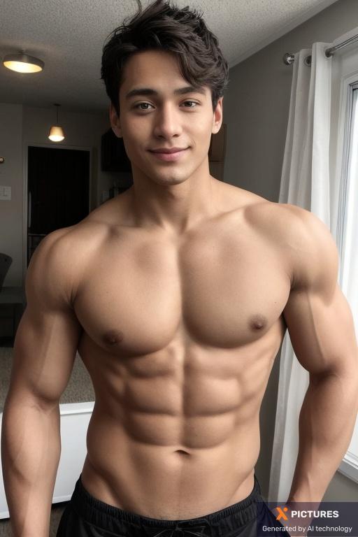 Man, One, Muscular, 20s - 30s