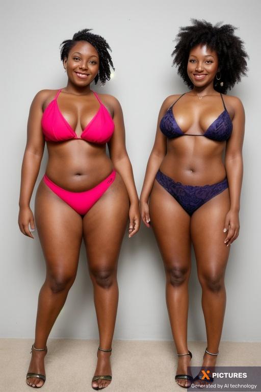 Woman, Two, African, 20s - 30s